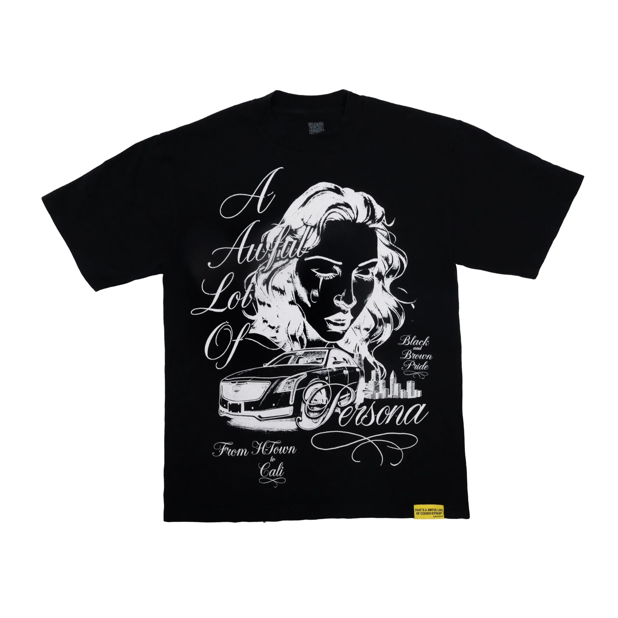 Cough Syrup Cali To H-Town Tee Black